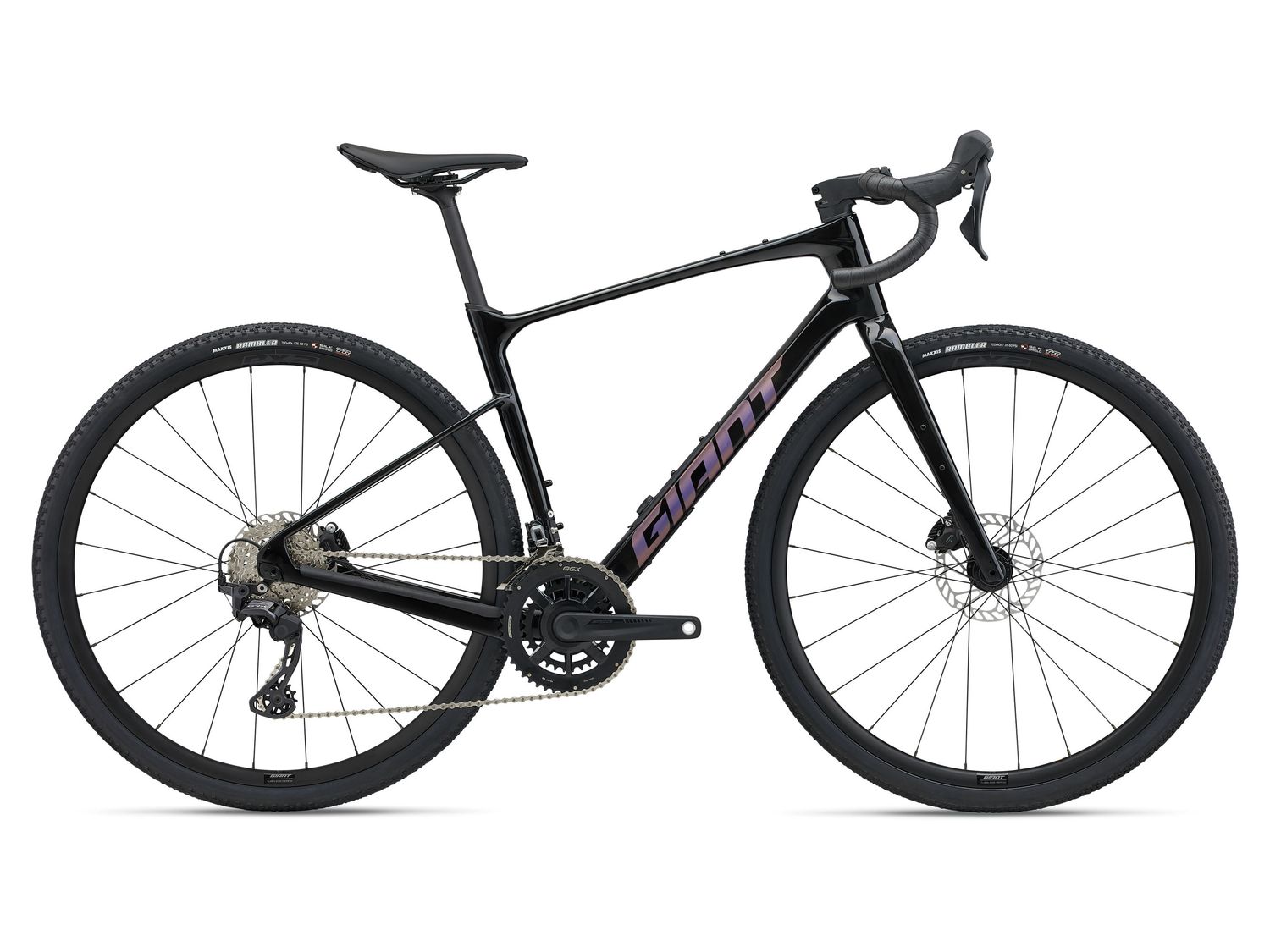 2025 Giant Revolt Advanced 2 -, Taille: Medium/Large -, Couleur: Noir ( Carbon )