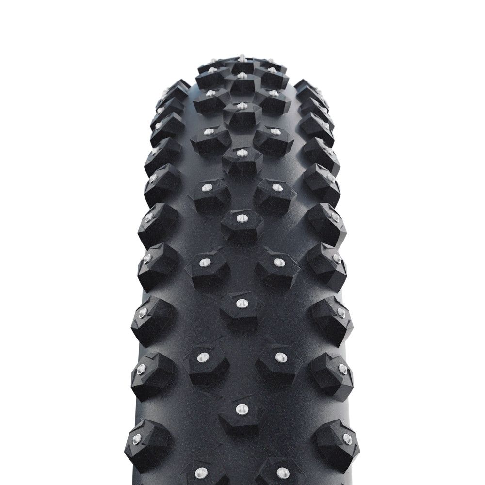 Schwalbe Ice Spiker Pro Tire, 27.5 x 2.25 (57-584), Winter Compound (378 alloy studs), Tubeless Easy, Folding