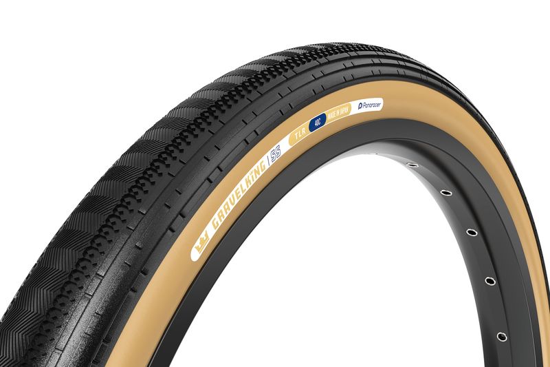 Pneu Panaracer Gravel-King SS 700 x 40 - flanc brun