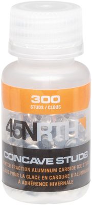 Emb. de 300 crampons ''regulier'' concaves ( alu / carbure ) 45Nrth