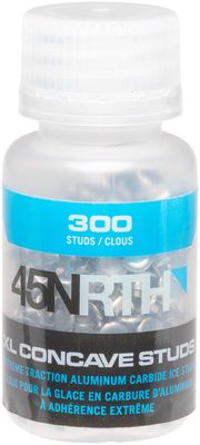 Emb. de 300 crampons XL concaves ( alu / carbure ) 45Nrth