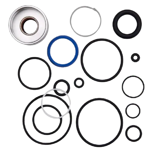 Fox GRIP cartridge rebuild kit - 32, 34, 36 Seals in the FOX GRIP cartridge rebuild kit for 32, 34 and 36 mm stanchion suspension forks
