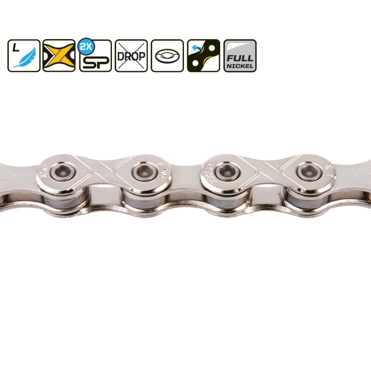 Chaine Singlespeed / Fixie KMC e1, 3/32 Chaine Singlespeed / Fixie KMC e1, 3/32