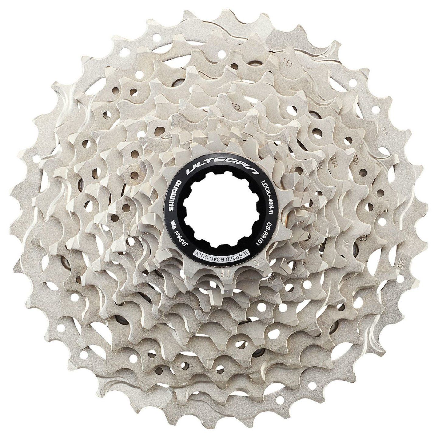Cassette Shimano Ultegra CS-R8101, 12 vit., 11-34 dents Cassette Shimano Ultegra CS-R8101, 12 vit., 11-34 dents