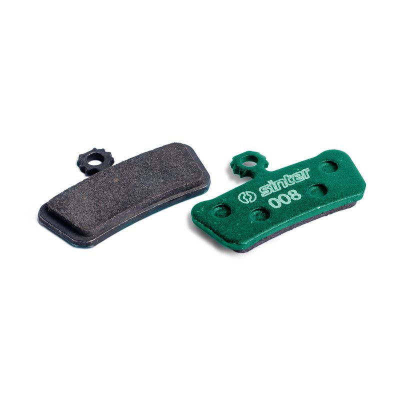 Plaquettes de freins Sinter 008 Vert - Sram G2 Ult, RSC / Sram Guide Ult, RSC , RS, R, T / Avid  Elixir