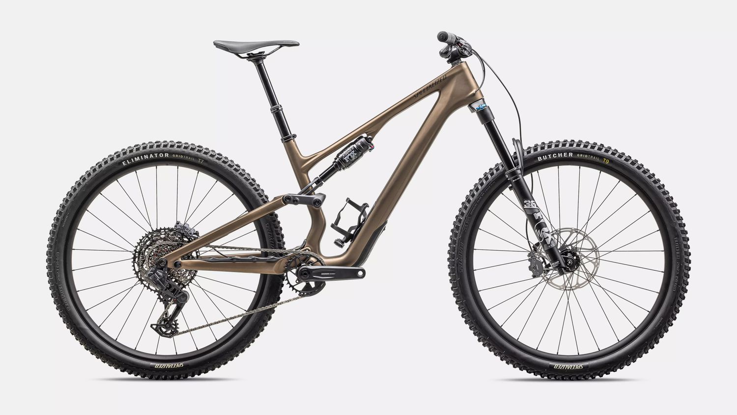 2025 Specialized Stumpjumper 15 Comp -, Taille: Taille 4 ( roues 29 po ) -, Couleur: Brun ( Satin Burnt Gold )