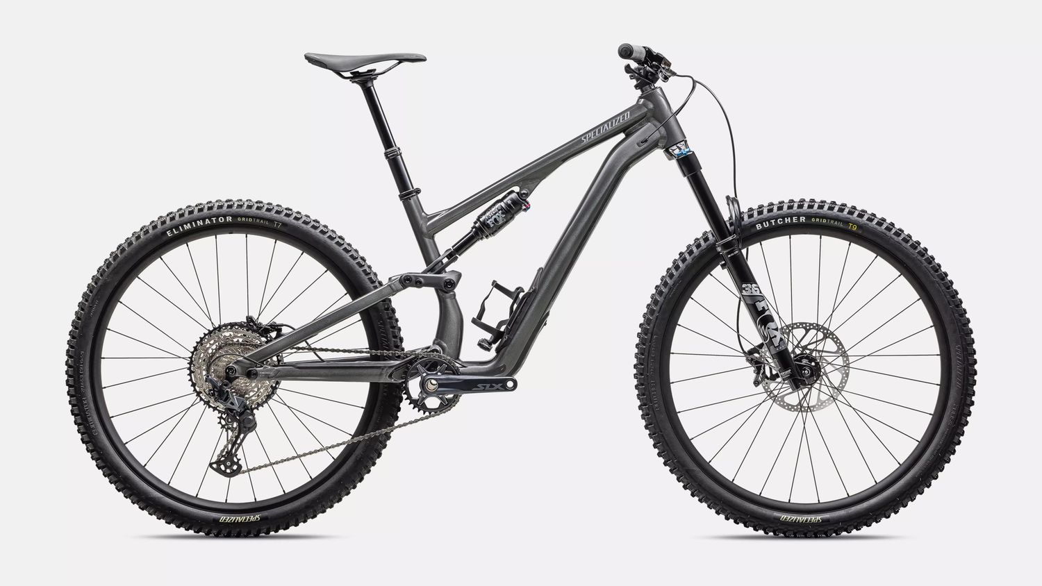 2025 Specialized Stumpjumper 15 Comp Alu - 2025 Specialized Stumpjumper 15 Comp Alu -, Taille: Taille 4 ( roues 29po ) -, Couleur: Gris ( Gloss Smoke )