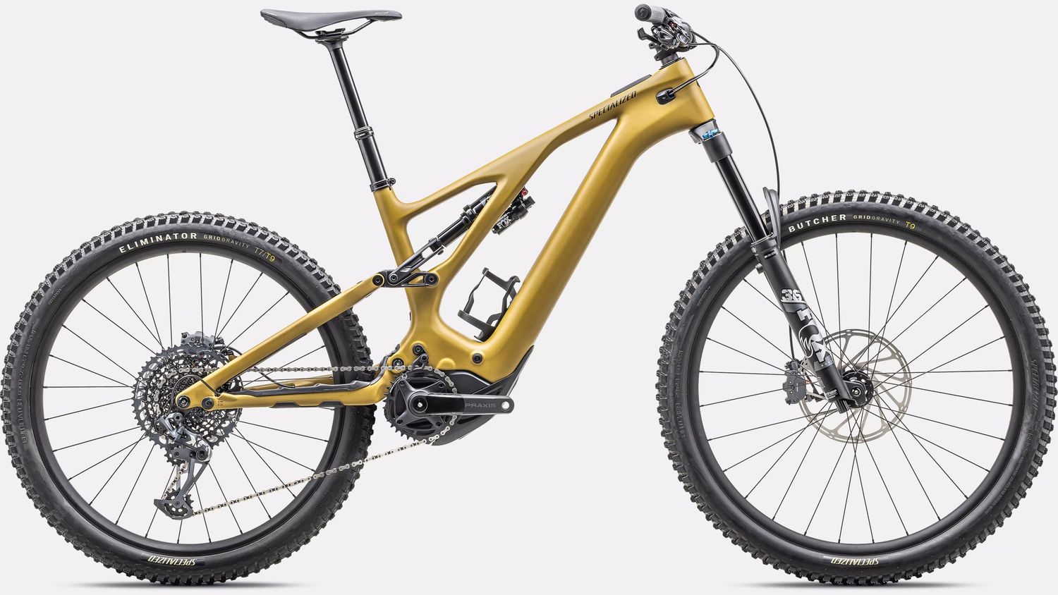 2025 Specialized Turbo Levo Comp Carbon -, Taille: Taille 4 -, Couleur: Or ( Harvest Gold )