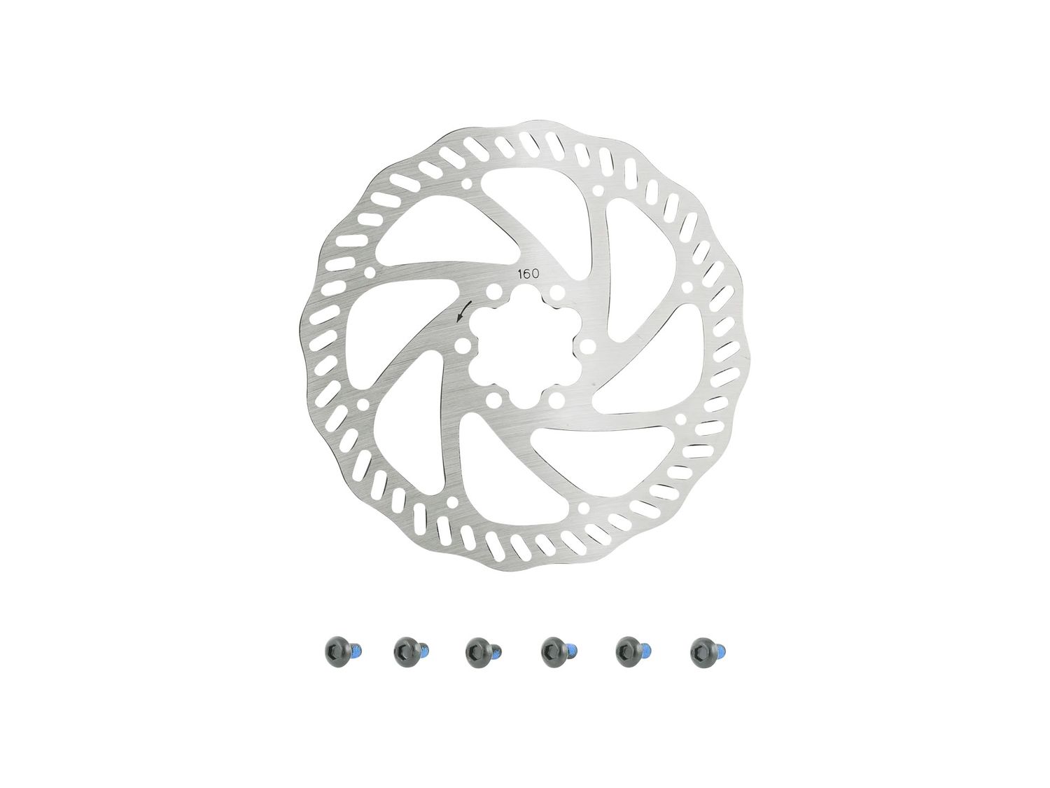 Rotor C-Star RT553, 160mm, 6 boulons -