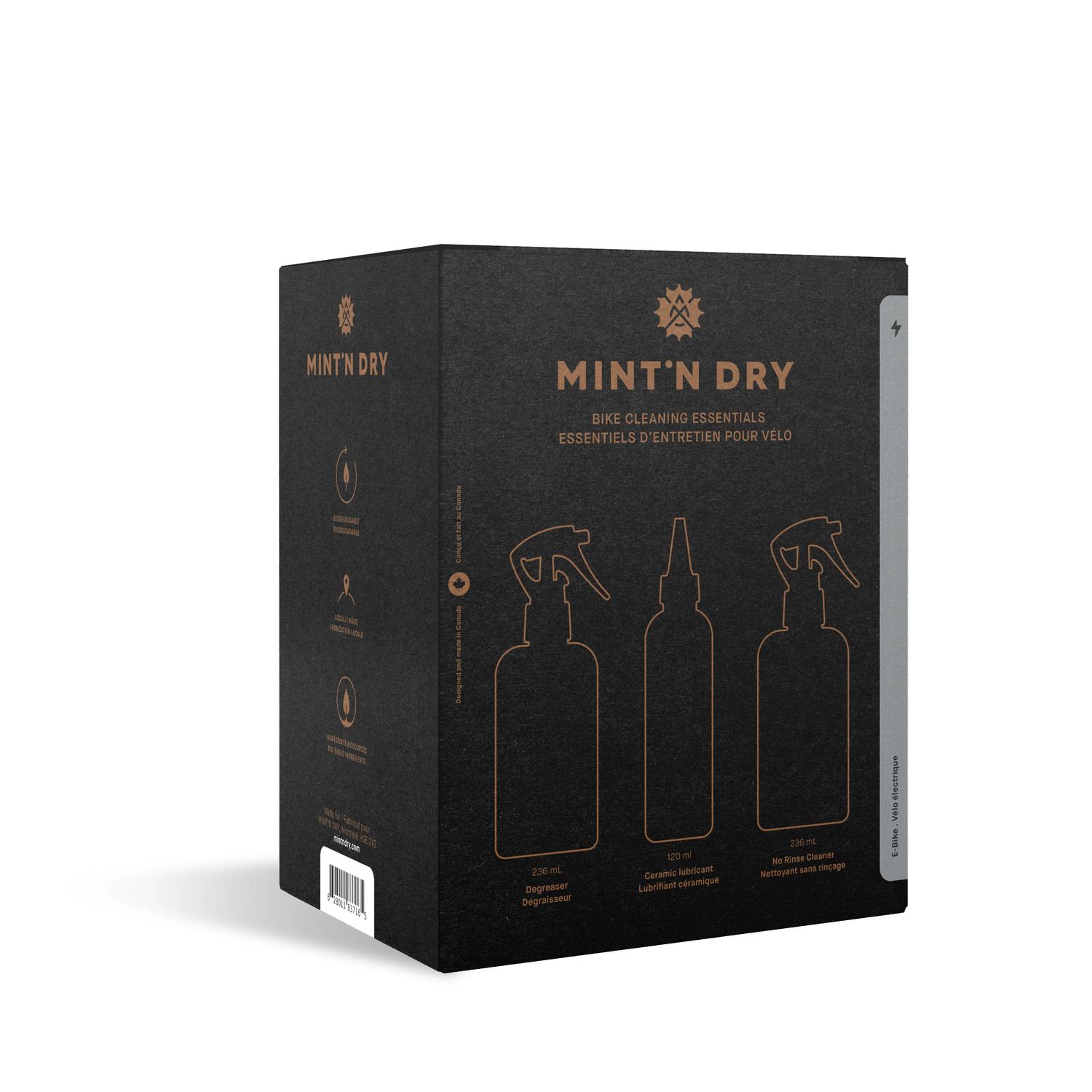 Ens. de nettoyage Mint'N Dry - Velo electrique