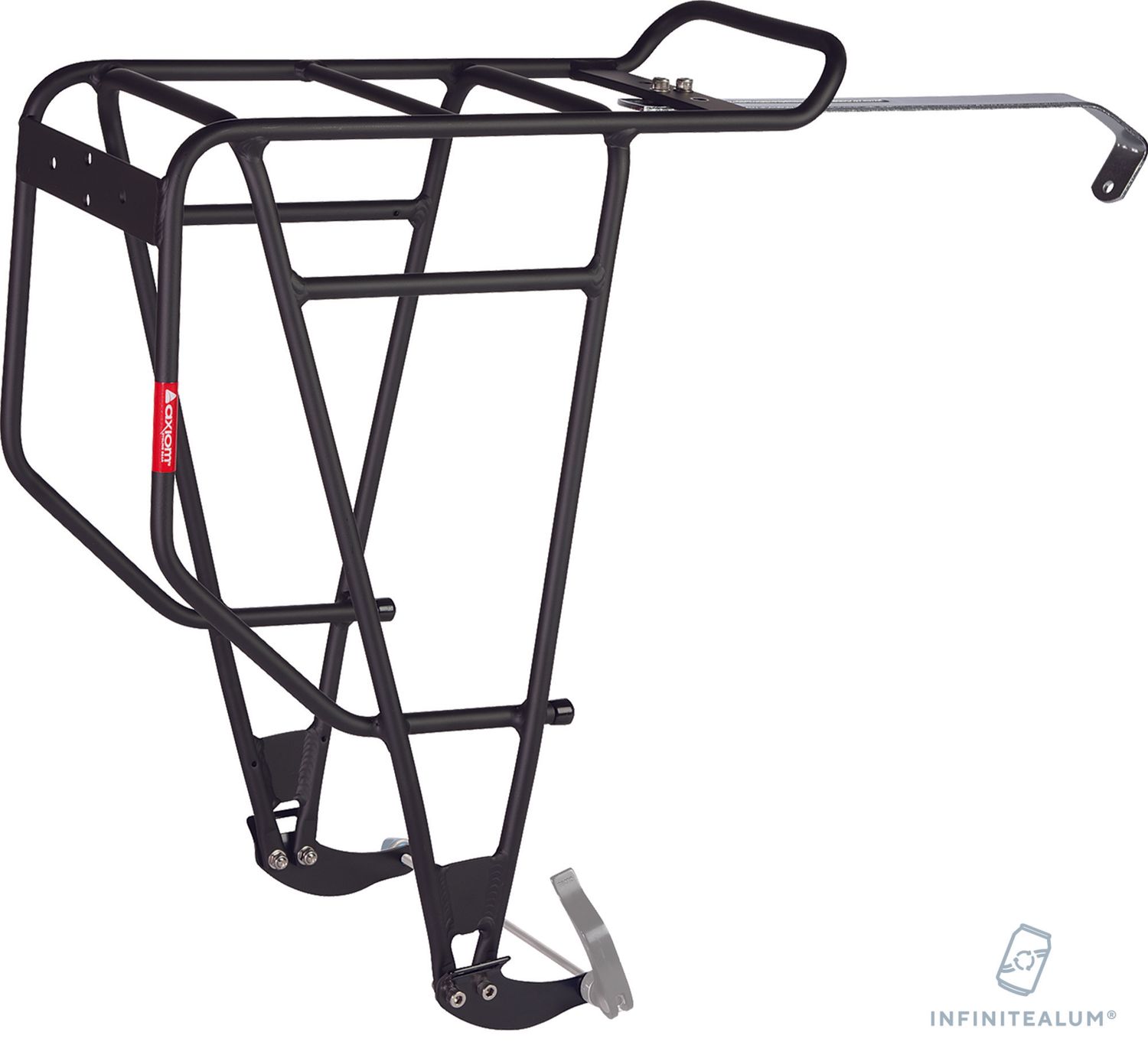 Support a bagages Axiom Fatliner pour velo Fat Bike - Noir
