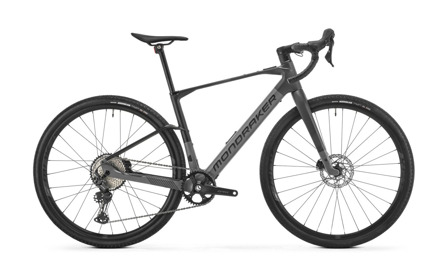 2024-2025 Mondraker Dusty  -, Taille: Large -, Couleur: Gris/Noir (Gray/Obsidian)