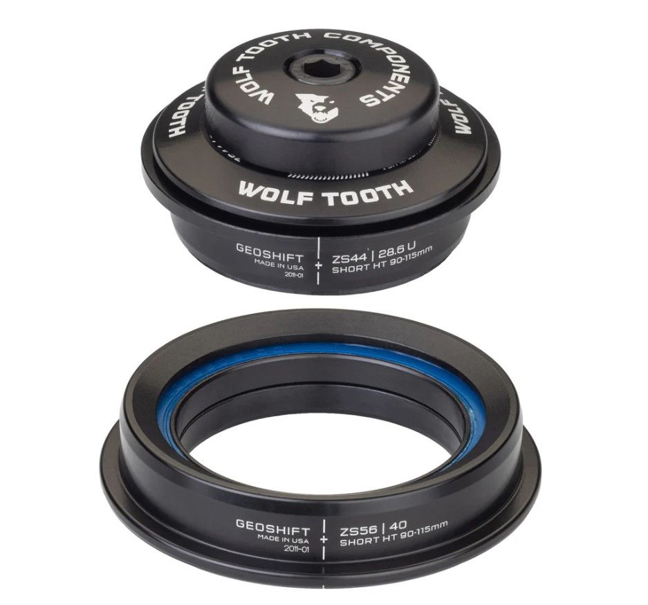 Jeu de direction Wolf Tooth Geoshift ZS44/ZS56 - 1 Degré - Court
