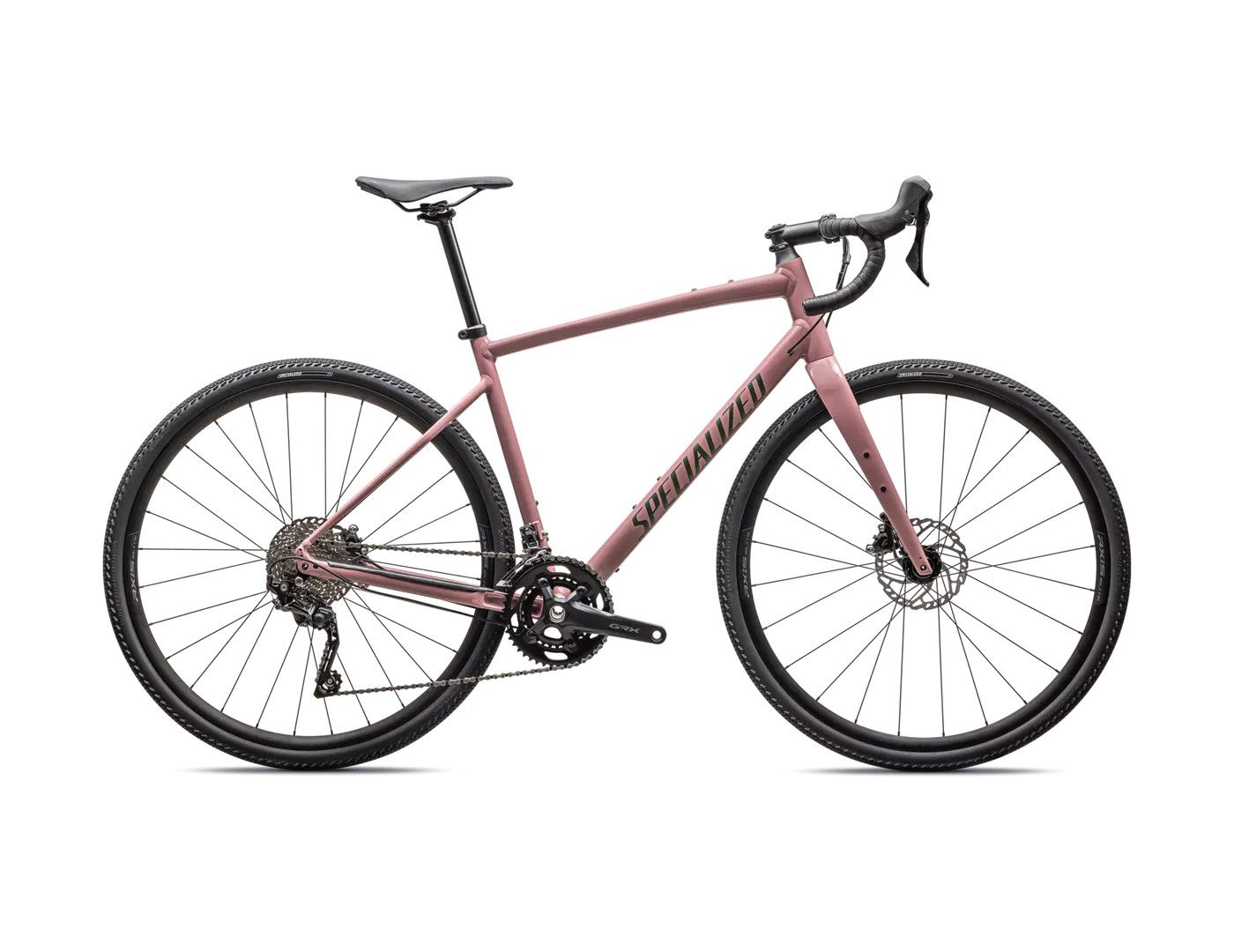 2025 Specialized Diverge E5 Elite -, Taille: 49 -, Couleur: Rose ( Gloss Dusky Pink )