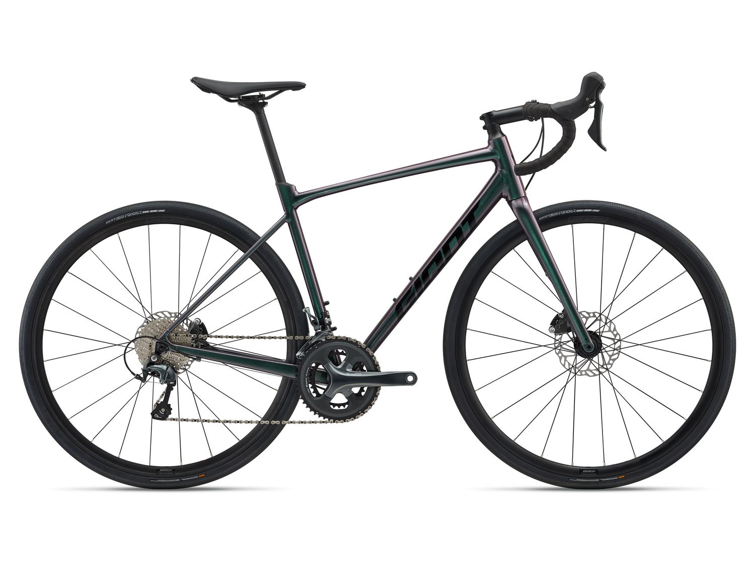 2025 Giant Contend AR 2 -, Taille: Medium/Large -, Couleur: Vert / mauve ( Dark iridescent )