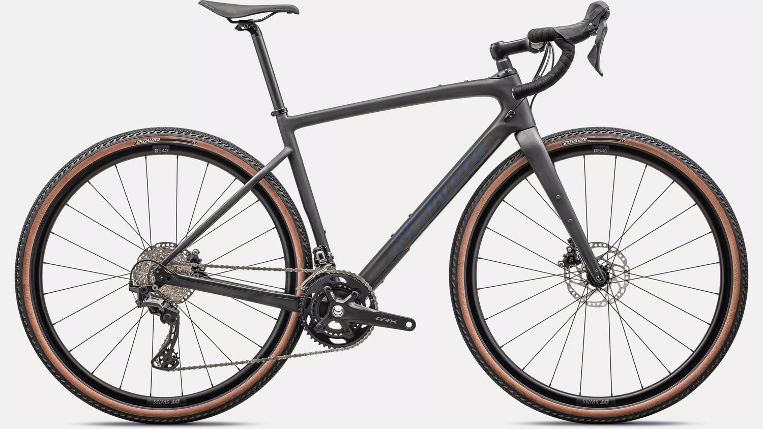 2025 Specialized Diverge Sport Carbon -, Couleur: Carbon ( Satin Carbon ), Taille: 56cm -