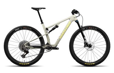 2025 Santa Cruz Blur 4 C TR - SRAM 90 - Medium - Blanc ( Fog )