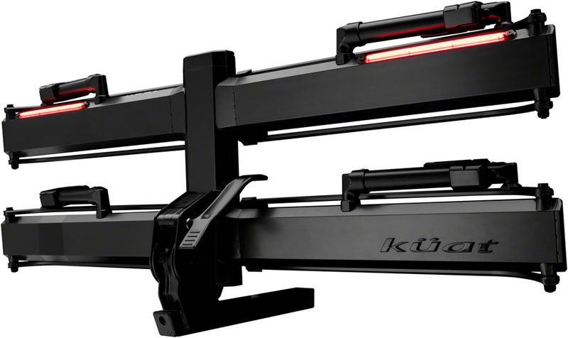 Support a velo Kuat Piston Pro X avec feux pour atach. remorque 2 po ( 2 velos ) - Gris galaxie