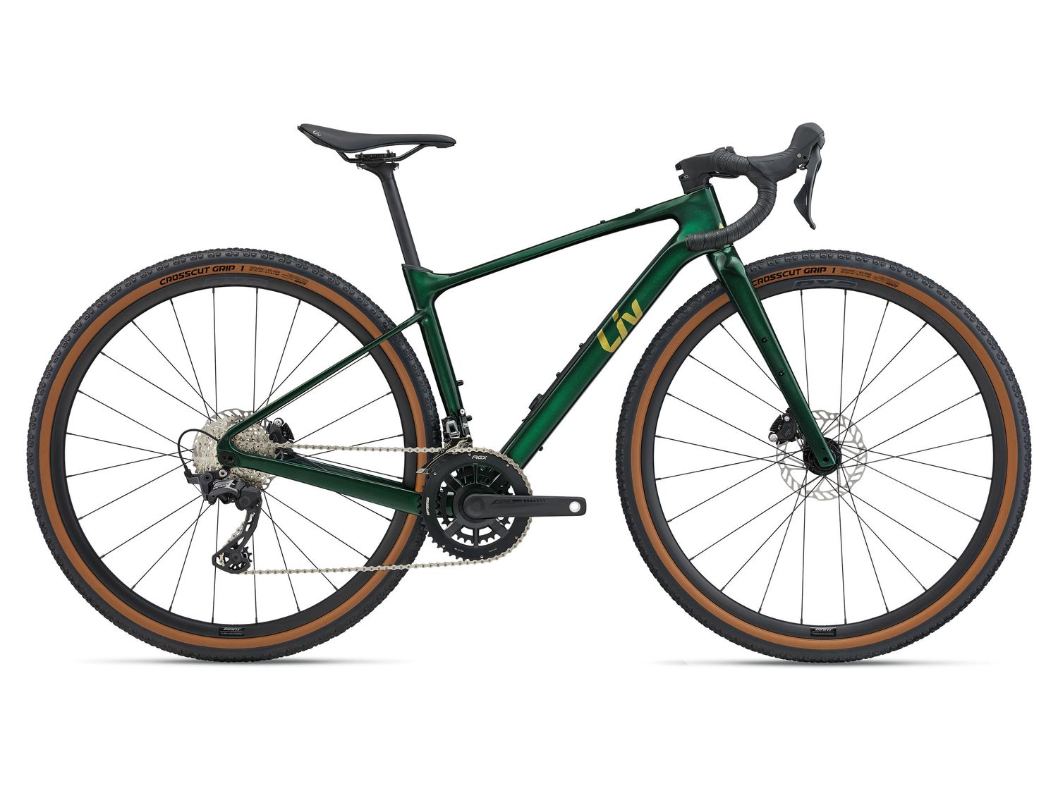 2025 Liv Devote Advanced 2 -, Couleur: Vert (Kelp Forest), Taille: Small -