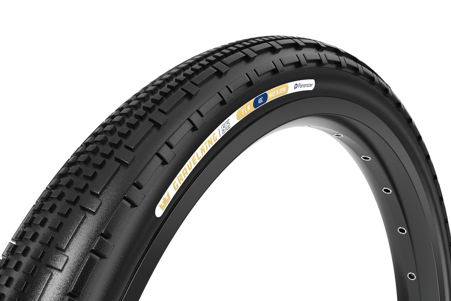 Pneu Panaracer GravelKing SK - 700 x 30, Tubeless, pliable - Noir