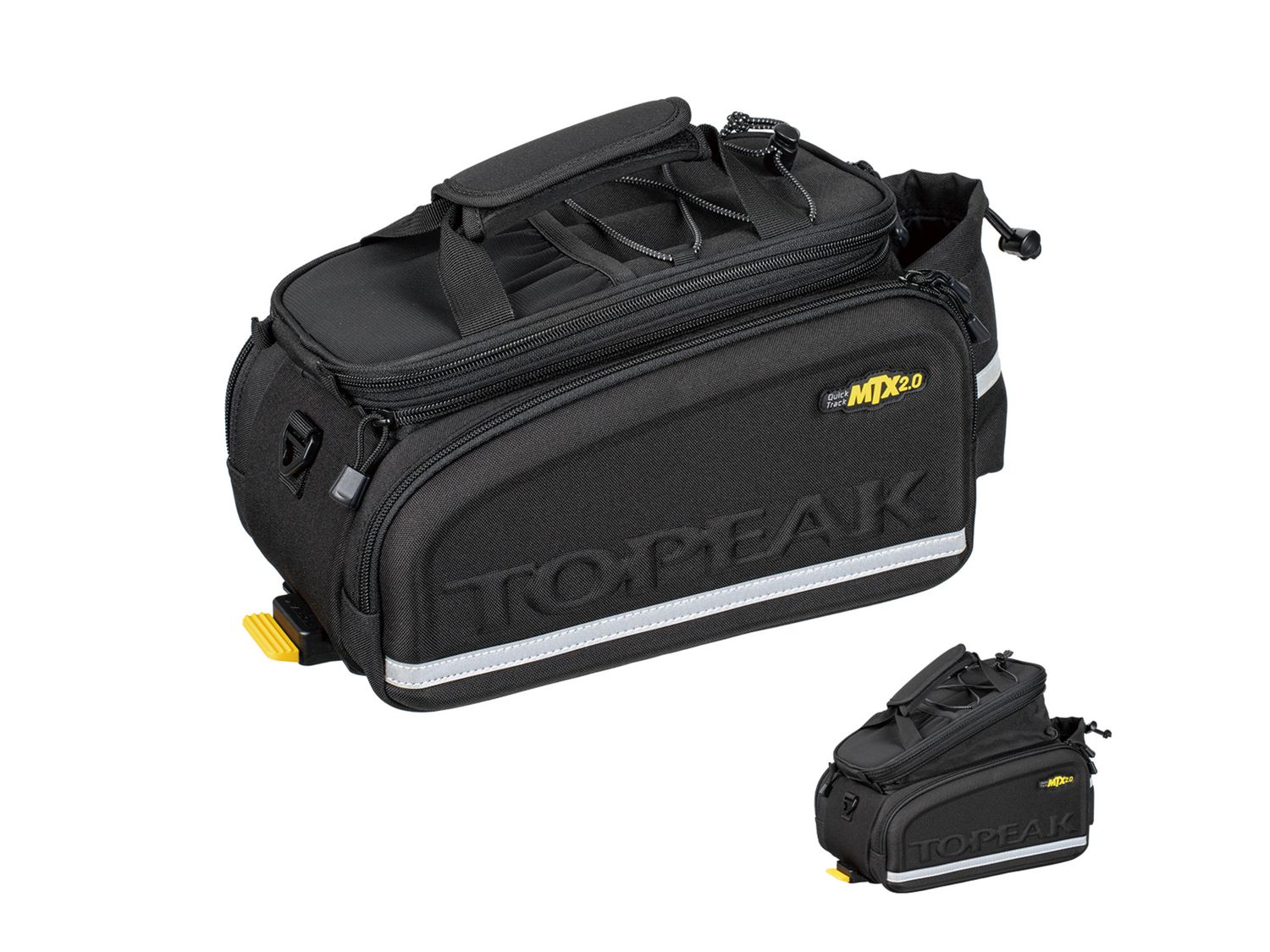 Sacoche/coffre Topeak MTX 2.0 DX a deblocage rapide, 12 L - Noir