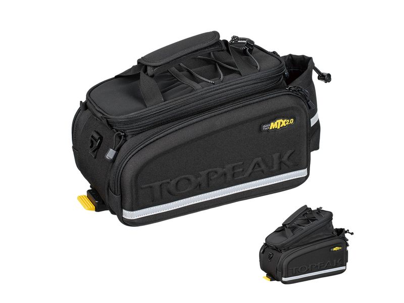 Sacoche/coffre Topeak MTX 2.0 DX a deblocage rapide, 12 L - Noir