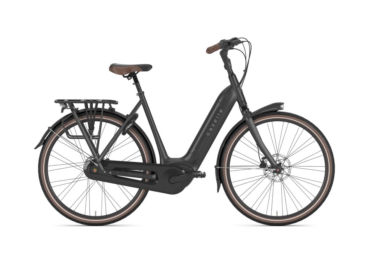 Gazelle Arroyo C8 HMB Elite - Low-step (46cm) - Noir