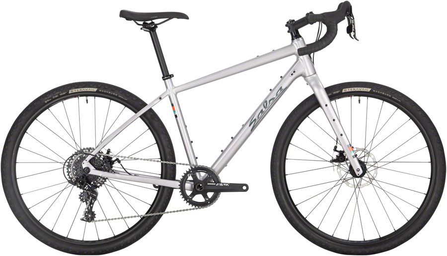 2022 - 2024 Salsa Journeyer alu Apex 1, Taille: 51cm, Couleur: ( roues 650b ) - Argent