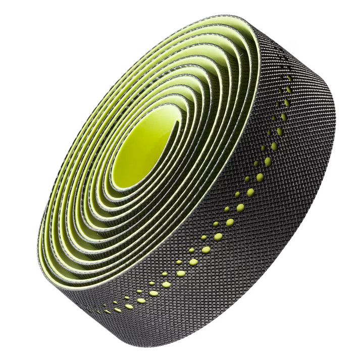 Guidoline Bontrager GrippyTack - Noir et jaune ( HiViz / Haute visibilite ) Guidoline Bontrager GrippyTack - Noir et jaune ( HiViz / Haute visibilite )