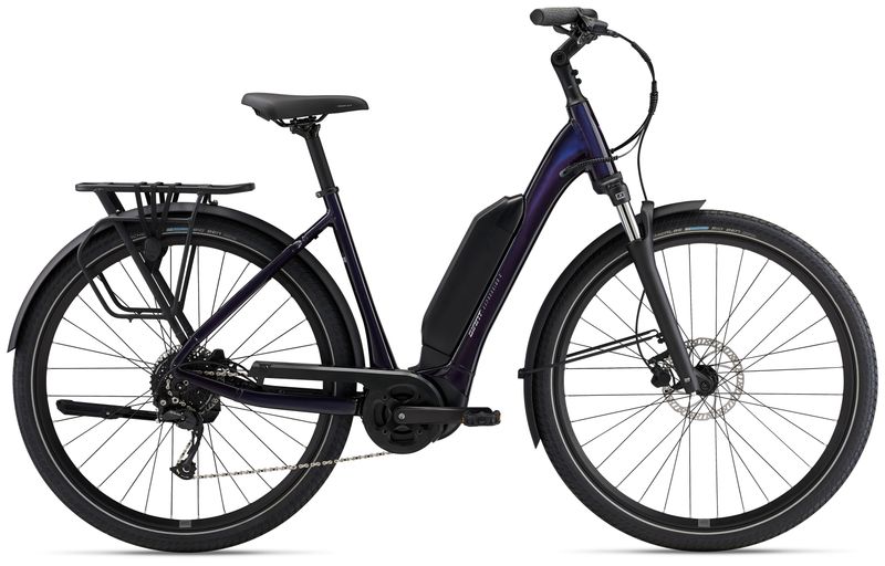 2025 Giant Expression E+ 32km/h/20MPH - Small - Mauve fonce (Black Currant)
