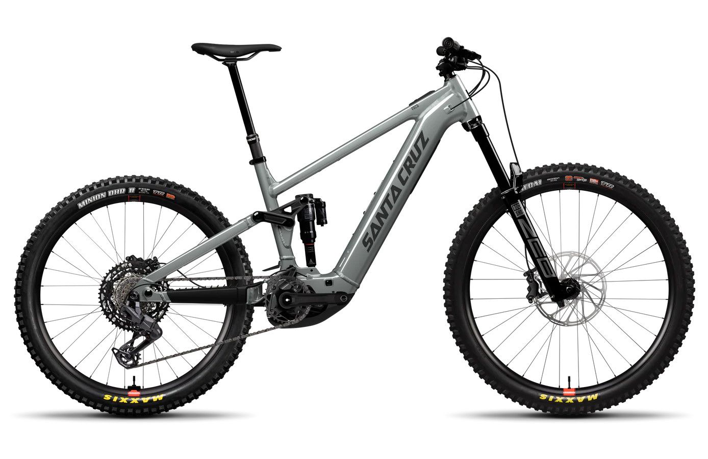 2026 Santa Cruz Vala 1 AL MX, 70-Kit - Medium - Gris ( Gloss Lunar Gray )