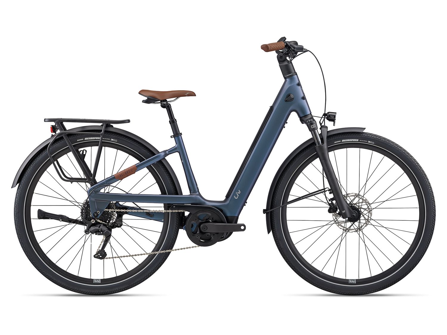 2026 Liv Allure E+ 2 -, Taille: M -, Couleur: Bleu fonce ( Ocean twilight )