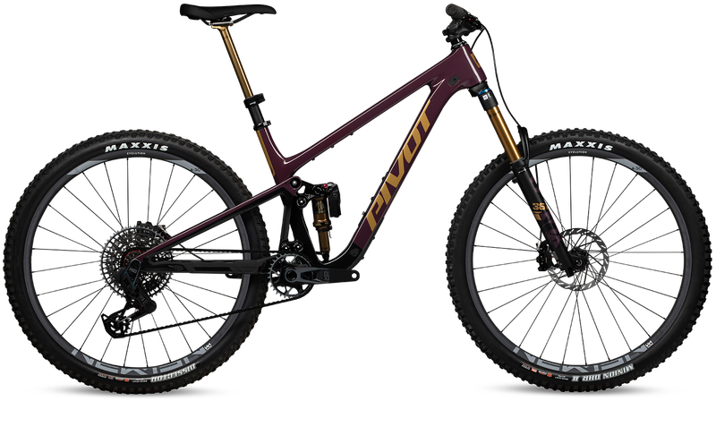 Demo - 2025 Pivot Trailcat LT Factory Pro X0 Carbon Wheels - Medium - Dr. Purple