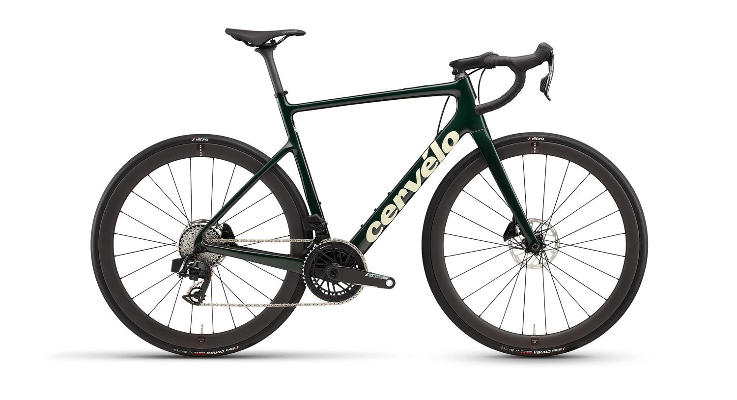 2026 Cervelo Caledonia 105 - 2026 Cervelo Caledonia 105 -, Taille: 54 -, Couleur: Emeraude/Creme (Emerald/Cream)