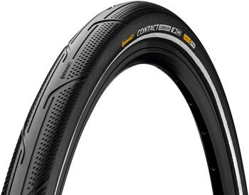 Continental Contact Urban Tire - 700 x 42, Clincher, Wire, Black/Reflex, PureGrip, SafetyPro, E50