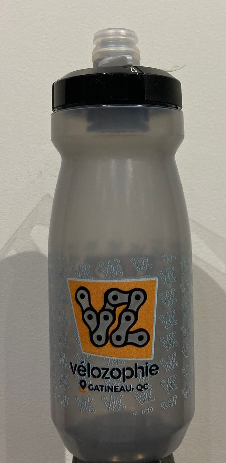 Bidon CamelBak Podium 620ml / 21oz -, Color: Gris (Vélozophie)