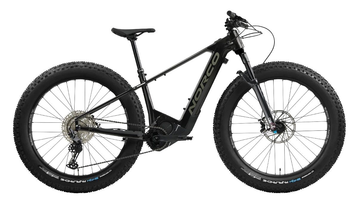 2024 Norco Bigfoot VLT S2 avec fourche susp. - Batterie 720Wh - 2024 Norco Bigfoot VLT S2 avec fourche susp. - Batterie 720Wh -, Taille: Small -, Couleur: Noir et argent
