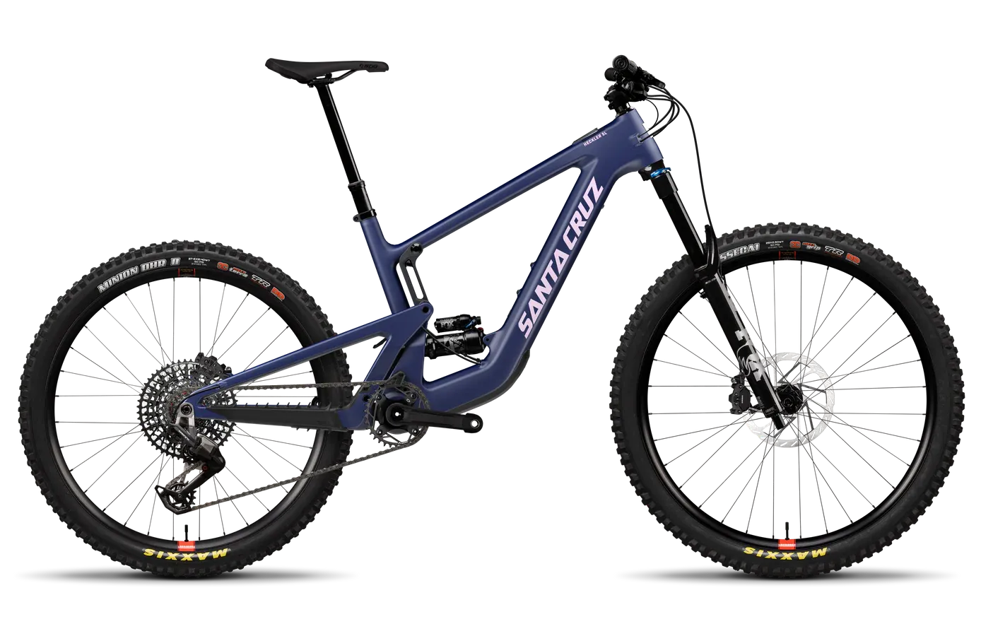2026 Santa Cruz Heckler SL 1.1 C MX, 90 kit - Medium - Matte dark blue 2026 Santa Cruz Heckler SL 1.1 C MX, 90 kit - Medium - Matte dark blue