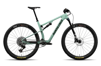 2025 Santa Cruz Blur 4 C TR - SRAM 90 - Large - Turquoise ( Teal )