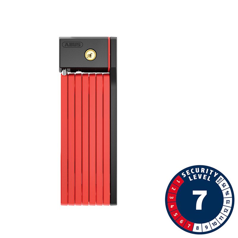 Cadenas pliable Abus Bordo Big uGrip 5700 100cm - Rouge