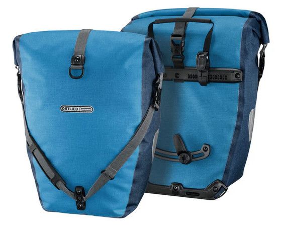 Sacoches Ortlieb Touring Back Roller Plus QL2.1 (paire) - 40L - Bleu (Dusk Blue)