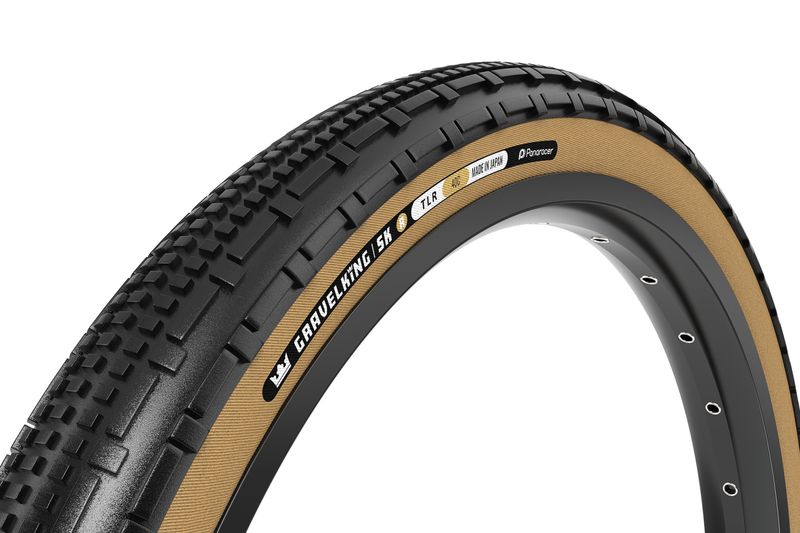 Pneu Panaracer GravelKing SK R 700x35 Tubeless Ready - Noir et brun Pneu Panaracer GravelKing SK R 700x35 Tubeless Ready - Noir et brun