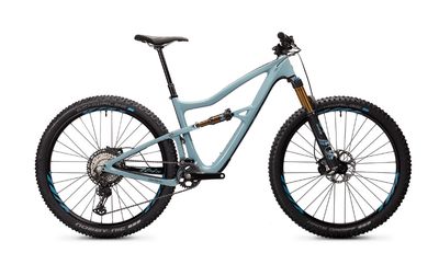 2022 Ibis Ripley 4 carbone ( Fox 34 Factory / Fox DPS / X01 / S35 ) - Bleu - Large