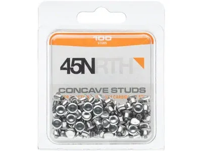 Emb. de 100 crampons ''Large'' concaves ( alu / carbure ) 45Nrth