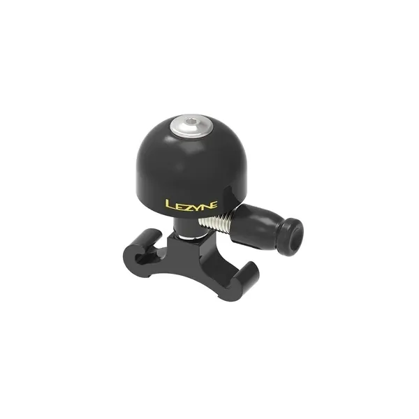 Clochette Lezyne Classic en laiton - Noir Clochette Lezyne Classic en laiton - Noir