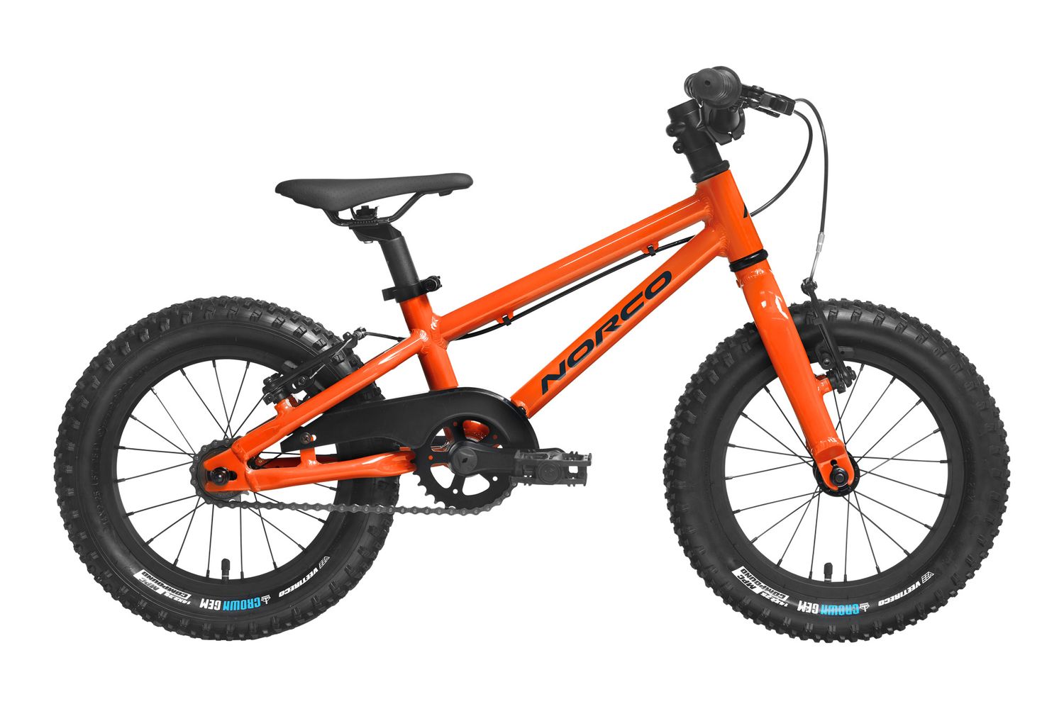 2022 - 2026 Norco Storm 16 SS - 2022 - 2026 Norco Storm 16 SS -, Color: Orange / Noir -, Size: Taille unique ( Roues 16 )