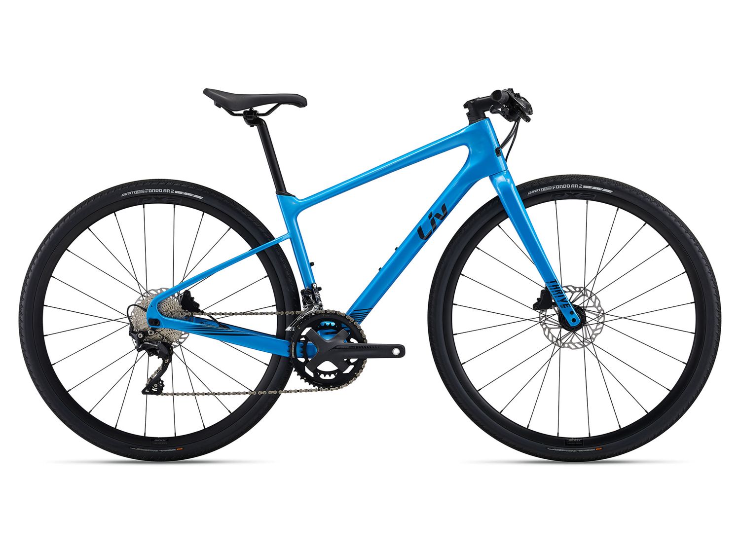 2024 Liv Thrive Advanced 1, Taille: Small -, Couleur: Bleu (AI Blue)