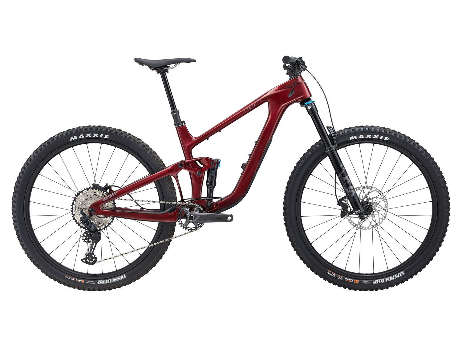 2024 - 2025 Giant Trance X Advanced 2 2024 - 2025 Giant Trance X Advanced 2, Taille: Medium -, Couleur: Rouge (Sangria)