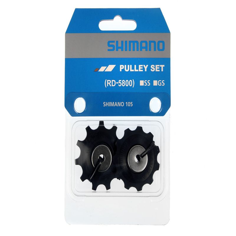 Ens. de poulies Shimano 105 - pour derailleur GS ( medium cage )