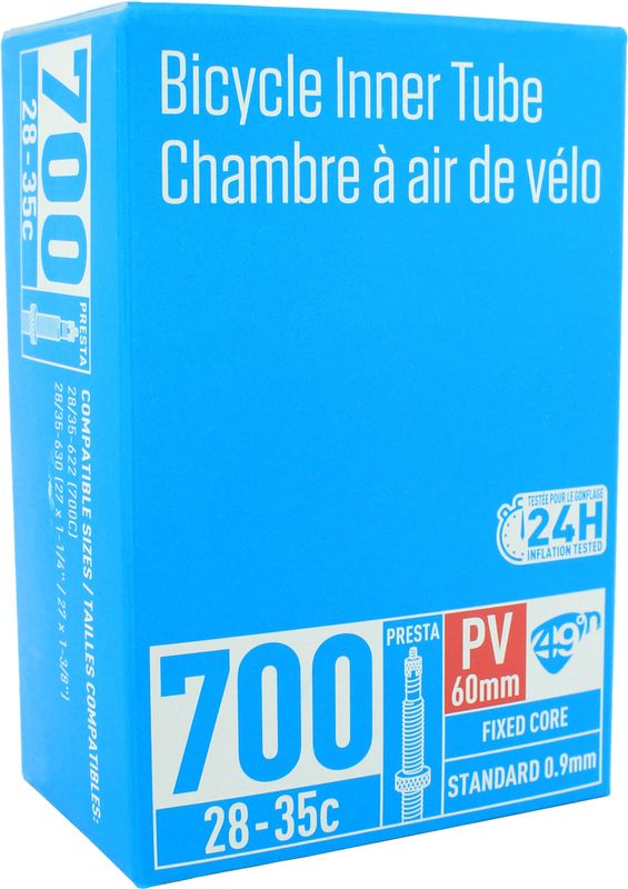Ch. a air 49n Standard ( 0.9mm ) - 700 x 28-35 - Valve Presta 60mm Ch. a air 49n Standard ( 0.9mm ) - 700 x 28-35 - Valve Presta 60mm
